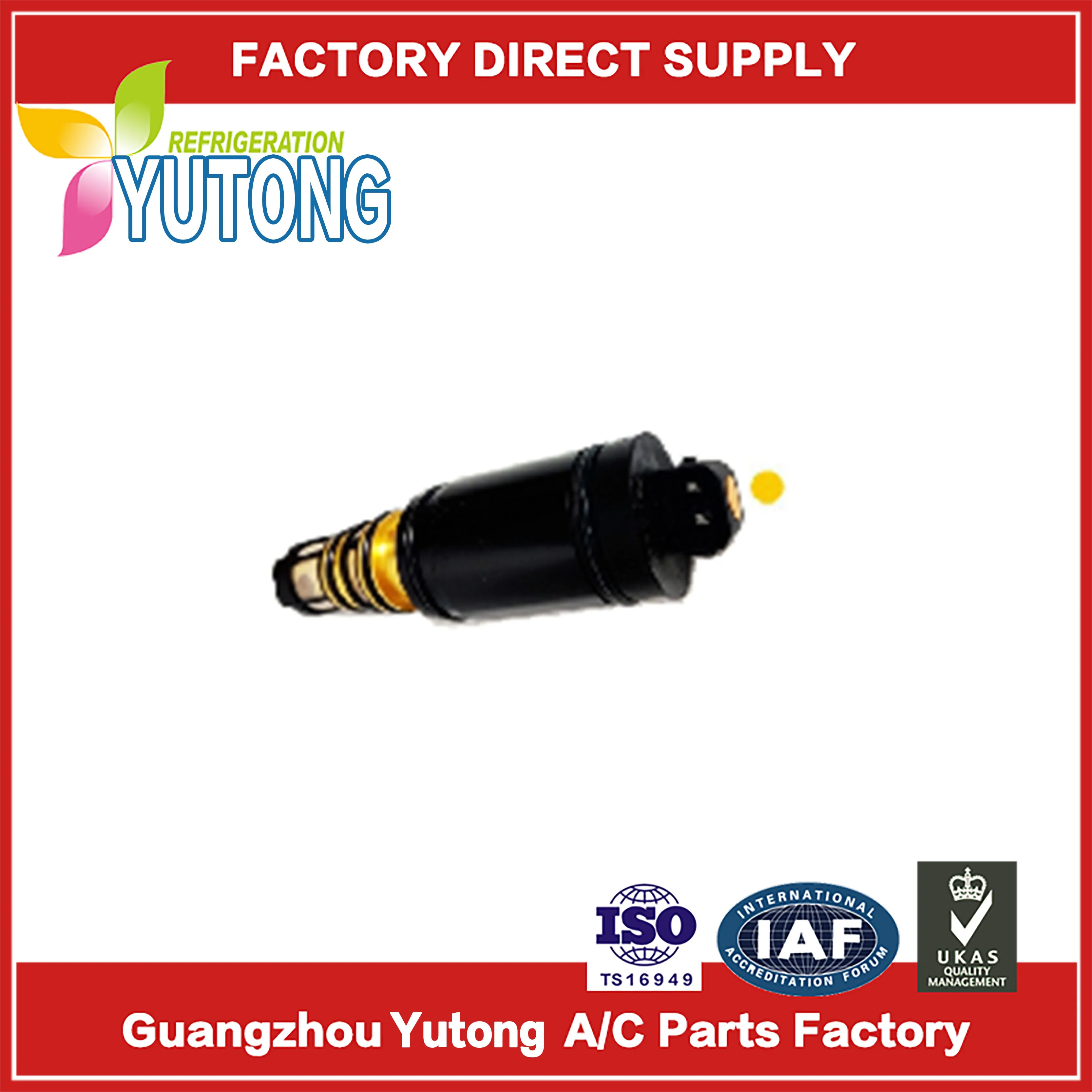 PC008-29A（with diode）L=95 mm DENSO 5SE09C/5SE12C/6SEU16 /7SEU17C  AC compressor control valve For   BENZ