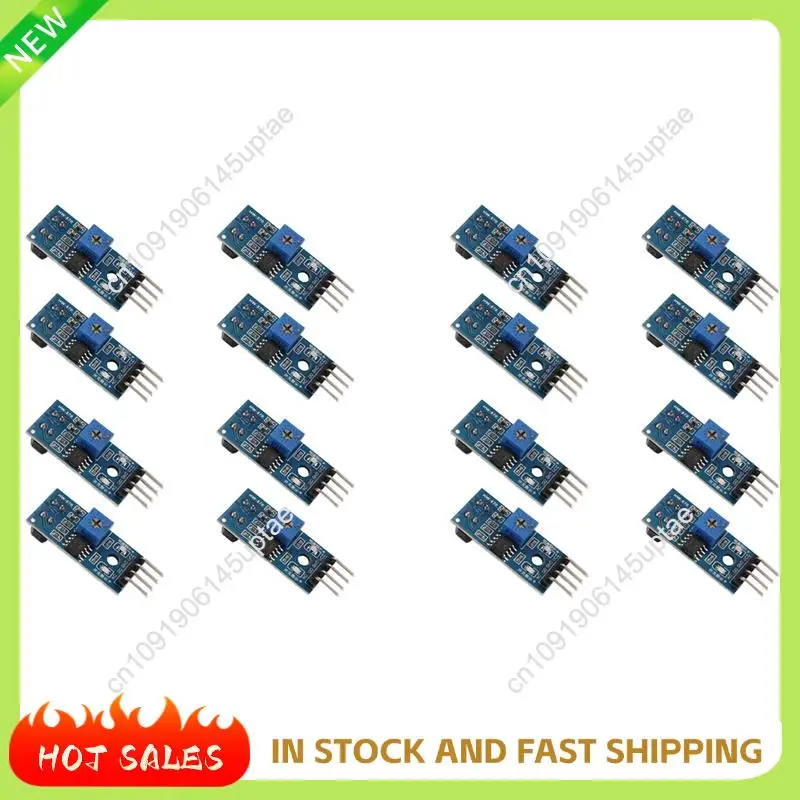 Picture 3: N88R 16Pcs TCRT5000 Infrared Reflective Sensor IR Photoelectric Switch Barrier Line Track Module For Arduino Smart Car Robot