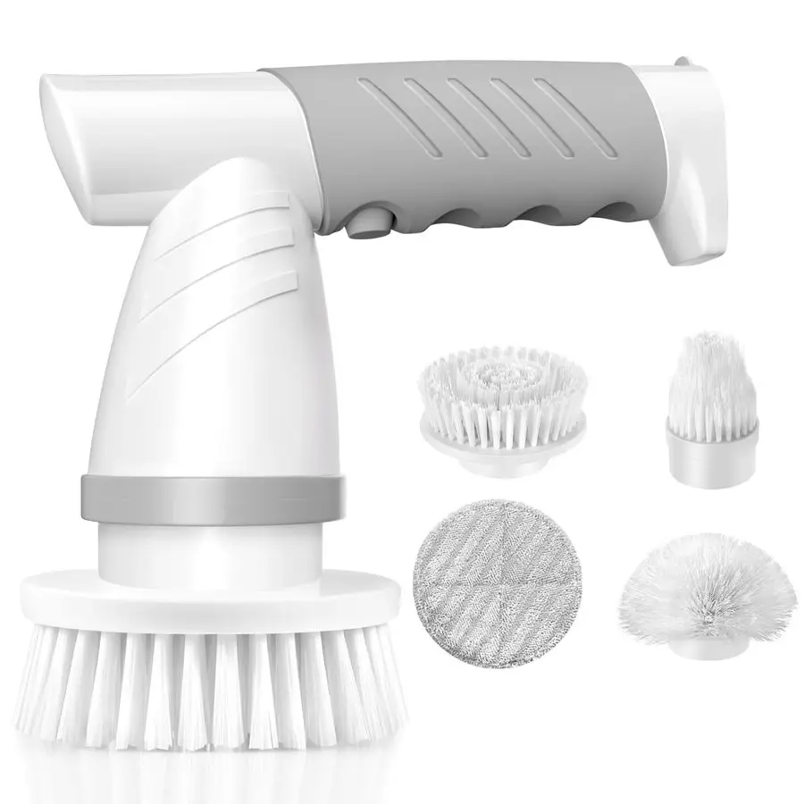 

Spin Scrubber, Bathroom Shower Electric Scrubber for Cleaning Tub Tile Floor Sink Window, Power Cleaning Brush Rechargeable Cord