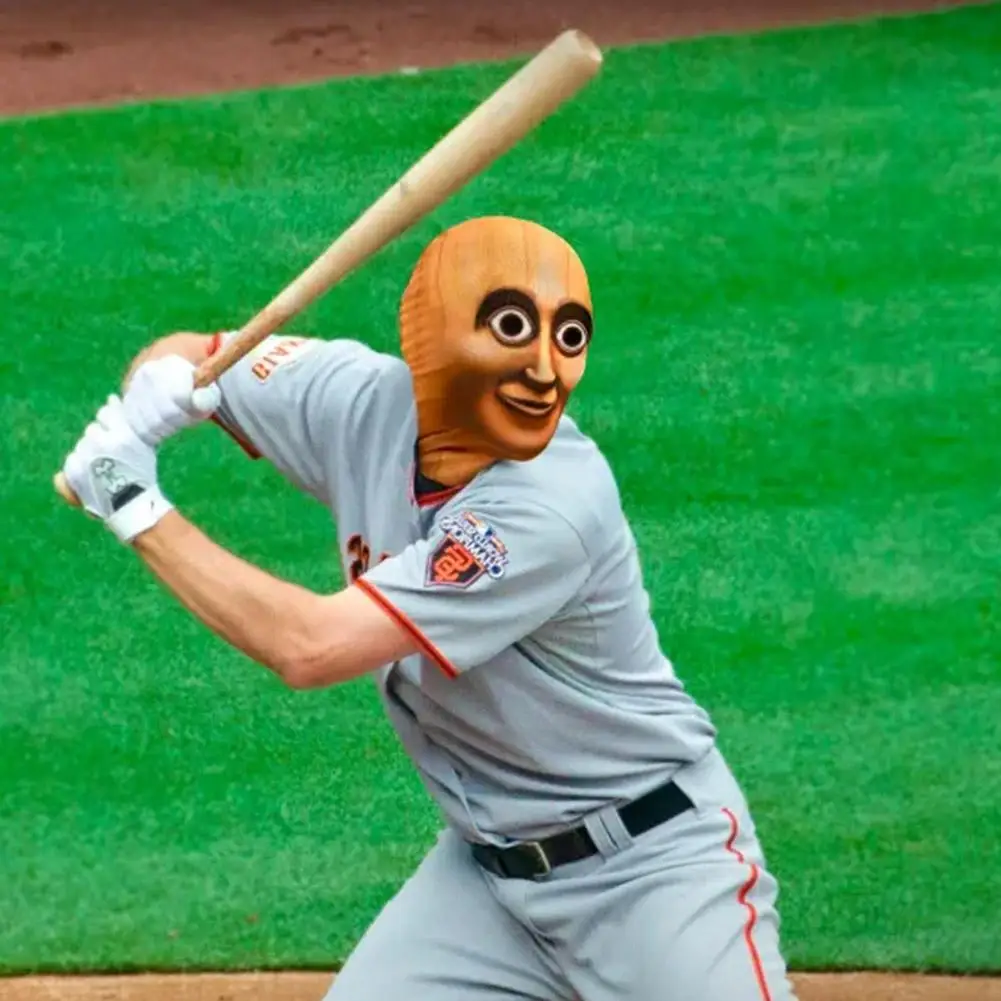 

Tung Tung Tung Sahur Маска для верховой езды Забавная дышащая сетчатая маска 3D Маска Косплей Итальянский Brainrot Аниме Экшн