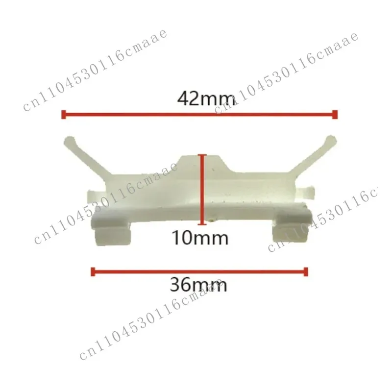 

New 10 Pieces of Roof Rail Clips, Plastic Weatherstripping Clips, Roof Styling Drip Rail Clips