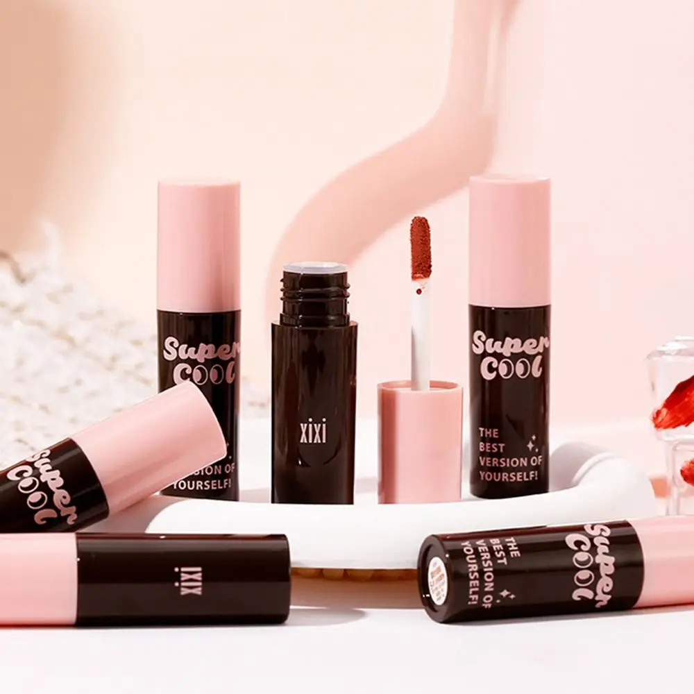 Mehrzweck langlebige samt matte Lippen glasuren wasserdicht kein verblassen der Lip gloss Antihaft becher schweiß festes mattes Lippenstift mädchen