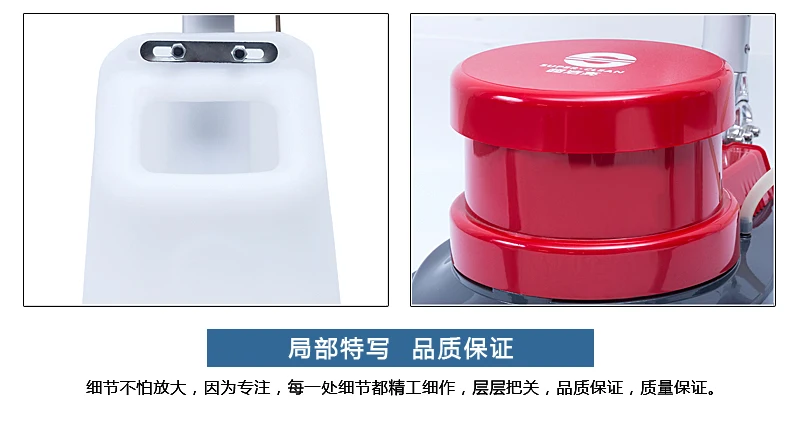 2025 صفقة ساخنة الاستخدام التجاري 1100 واط 175 دورة في الدقيقة 220 فولت-240 فولت مكنسة أرضية كهربائية آلة تنظيف السجاد بلاط الأرضيات مع شهادة