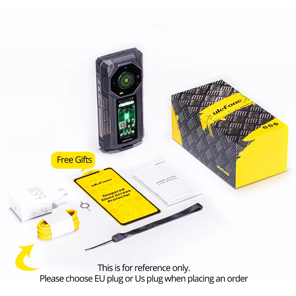 Ulefone Armor 33 Pro 5G Rugged Phone Smartphone Android 14 32GB+512GB 25500mAh Night Camera 64MP NFC Loud Speaker
