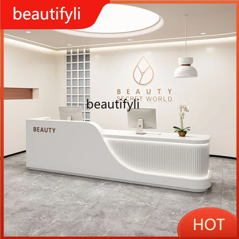 G8578 صالون تجميل عالي الجودة طلاء أمين الصندوق متجر الملابس النسائية عيادة الفم مطعم بار مكتب الاستقبال