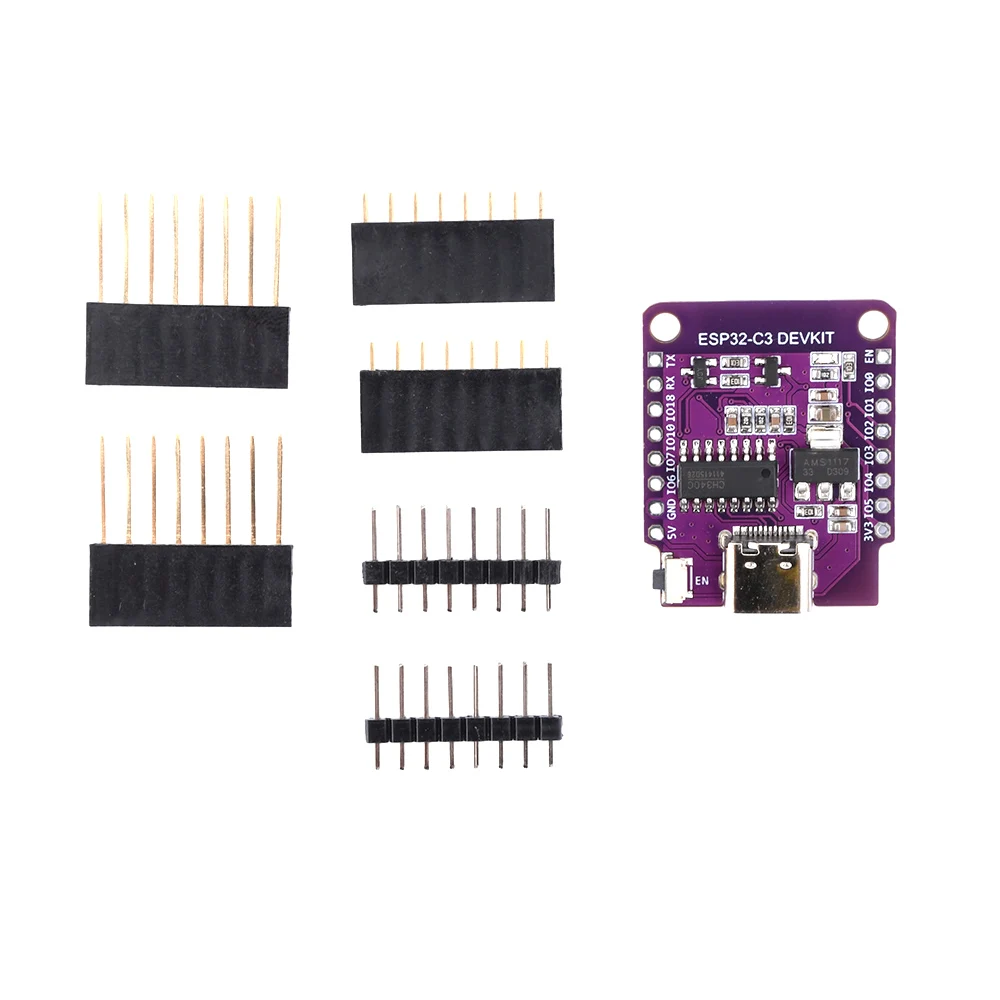 Type-C MINI ESP32-C3 WIFI Bluetooth Development Board Equipped with ESP32-C3-MINI-1 Module 4MB FLASH MicroPython For Arduino