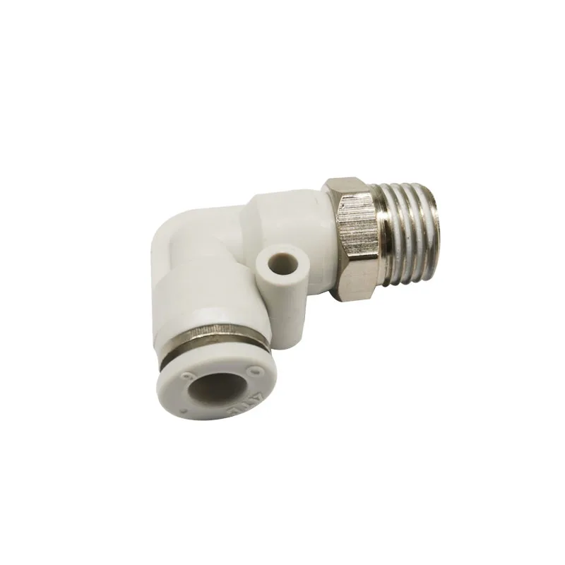 10pcs Plug-in connector PL/APL4/6/8/10/12-M5/01/02/03/04/M3 elbow plug-in