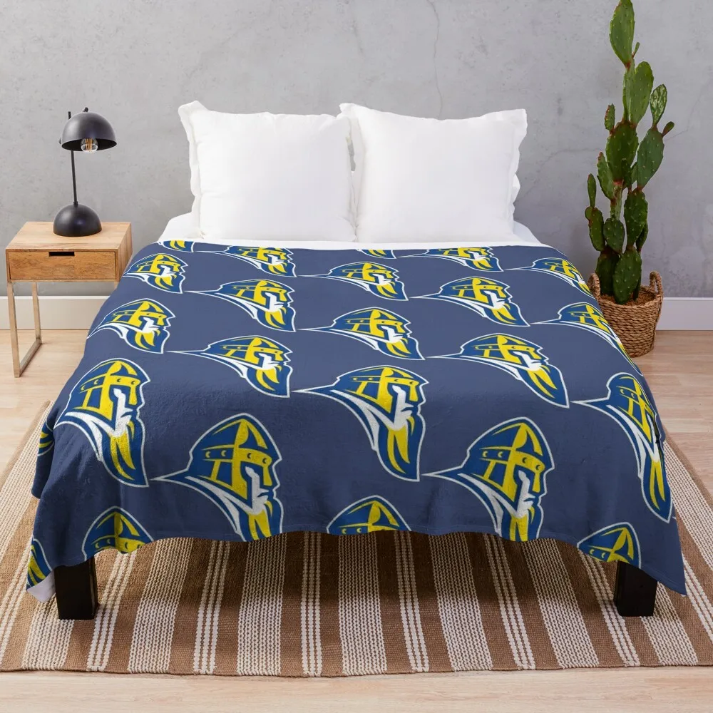 

Augustana (IL) Vikings Throw Blanket Decorative Soft Throw Blanket for Couch Sofa