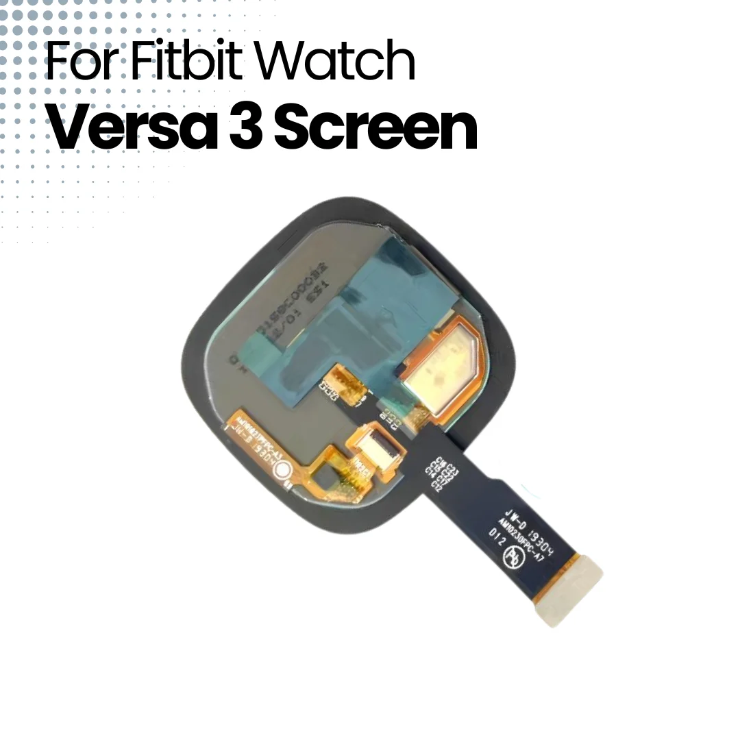 For Fitbit Versa 3 Screen Replacement LCD Touch Display Digitizer FB511 FB512