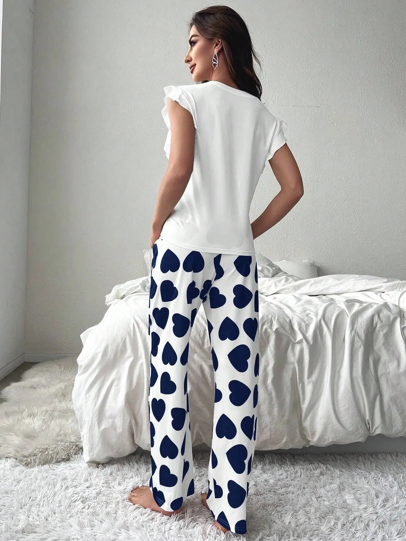 Summer Pajamas Set Women Summer Trousers Sets Pijama Women's Pajama Sleepwear Woman Sleeping Sexy Sleep Lounge Underwear