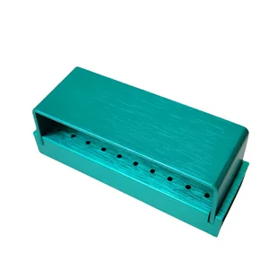 Dental Drill Disinfection Block, FG Drill Sterilization Support, Autoclavable Aluminum, 30 holes, dental materials 9 Main Sales Dentistry Materials - №9
