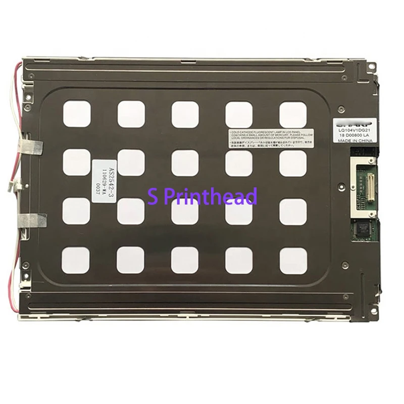 Imagem -02 - Original a Mais 10.4 Polegadas 640*480 Display Lcd Lq104v1dg21 Lq104v1dg11 10.4 Substituição do Reparo do Painel de Tela Industrial