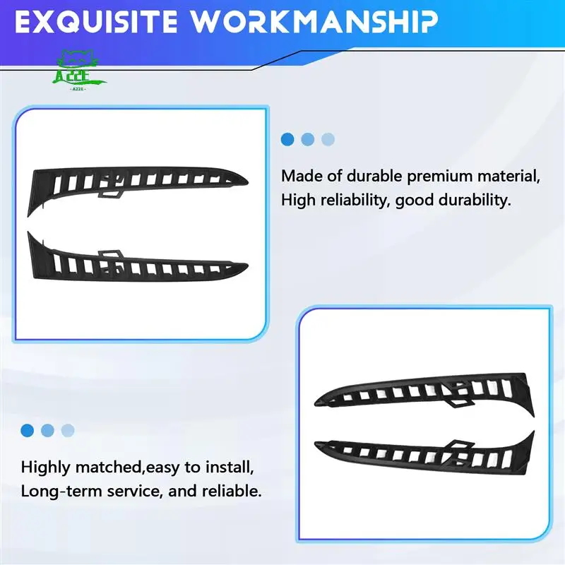 

A22E-Front Bumper Air Inlet Grille Cover Trim 51118056599 51118056600 For BMW- F80 F82 M3 M4 Accessories