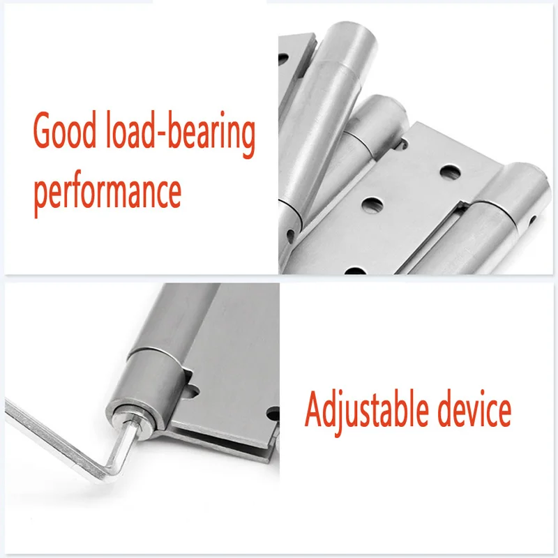 Hardware Stainless Steel Hinges Door Connector Drawer 6 Mounting Holes For Furniture Bookcase Window Cabinet Door Fitting