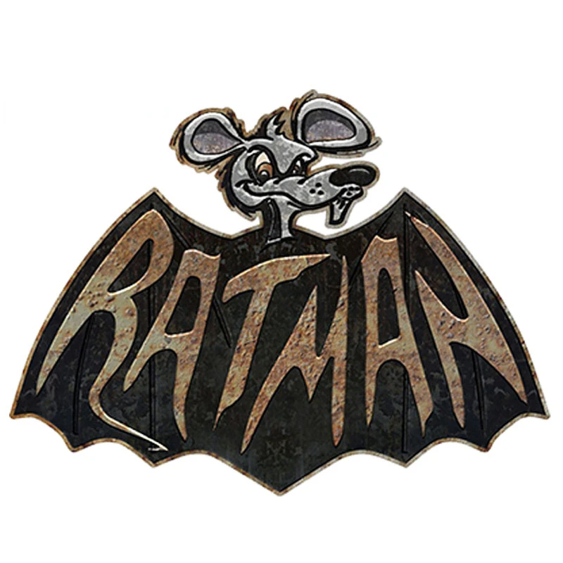 

Car Styling Rat Rod Ratman Decal Racing Parts Emblem Style Car Sticker Waterproof Windows Car Accessories