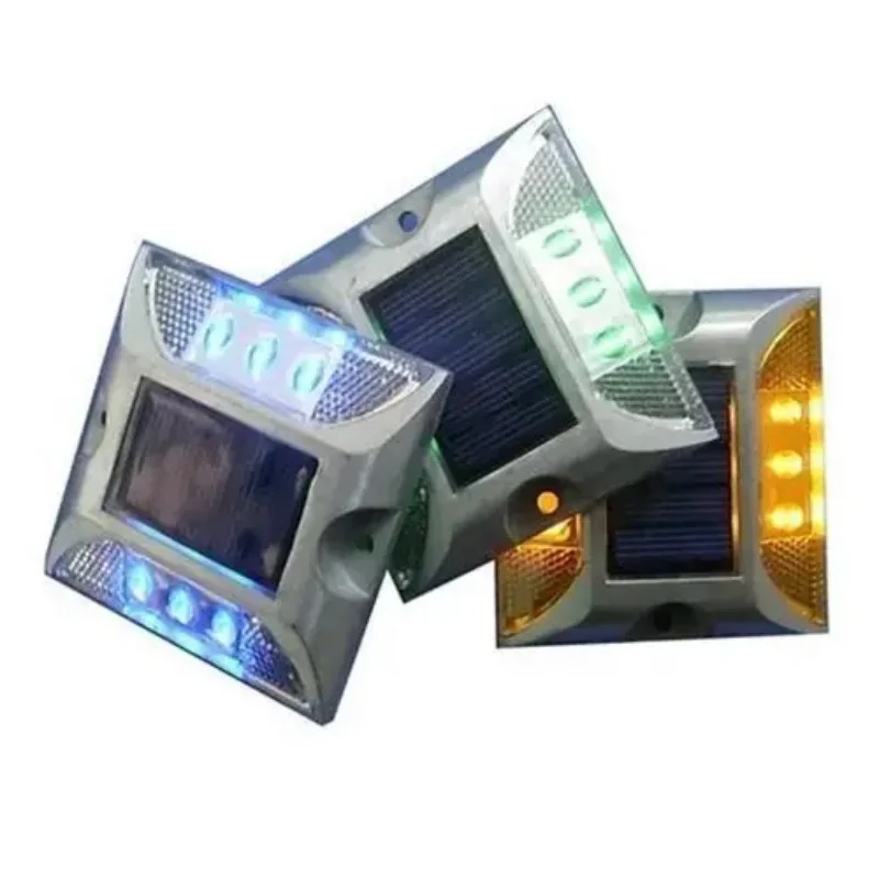 

Ground Lights LED Solar Power Ground Marker Lights Waterproof Outdoor Driveway Road Highway Spike Lamp Solar Power Ground Light