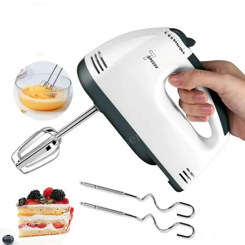 Electric Beater Portable Cream Blender Handheld Automatic Milk Egg Cream Cake Mixer Household Electric Milk Frother for Kitchen