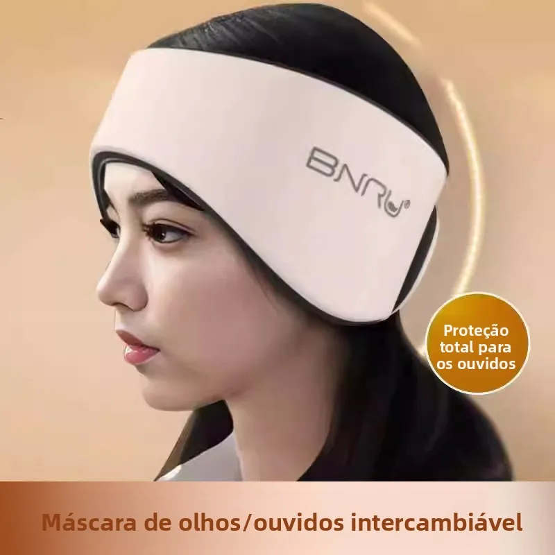 sleeping-eye-mask-ear-plug-integrated-design-silent-sleeping-headset-women's-style-dormitory-noise-reduction-essential