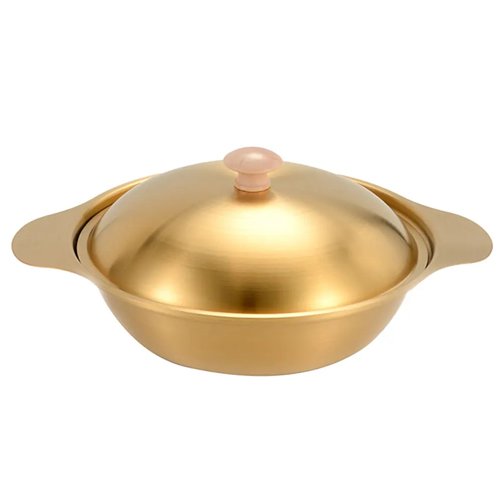 

Large Stainless Steel Dry Cooking Wok For Home Kitchen Restaurant Stir Fry Hot Pot Seafood Family Meals Multifunctional