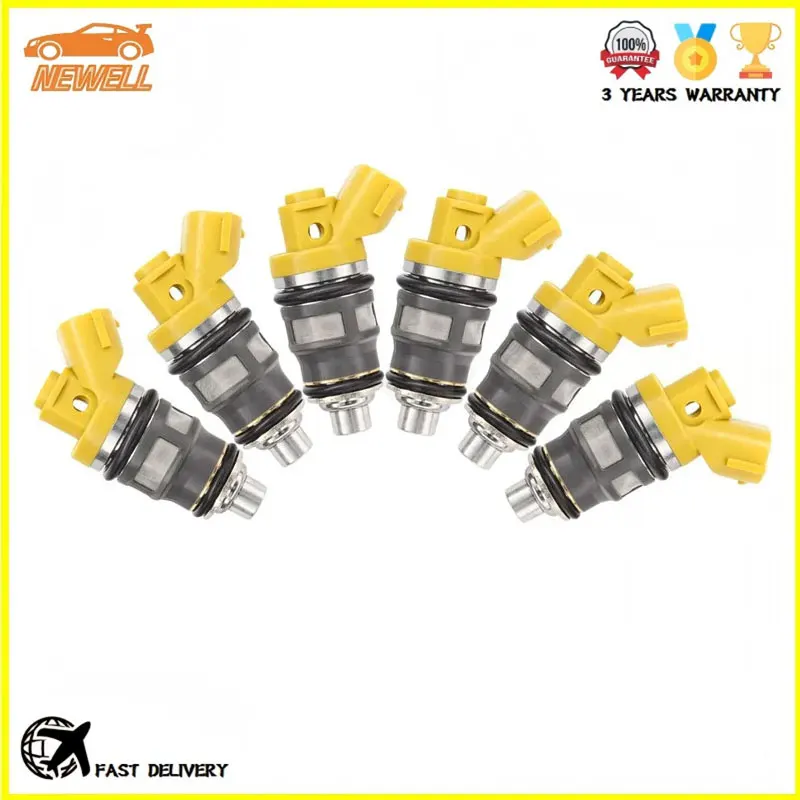 4/6pcs 23250-46020 23209-49015 23209-46020 Fuel Injector For Toyota Supra JZA70 Mark2 JZX81/90 Soarer 1JZGTE Engine Fuel Nozzle