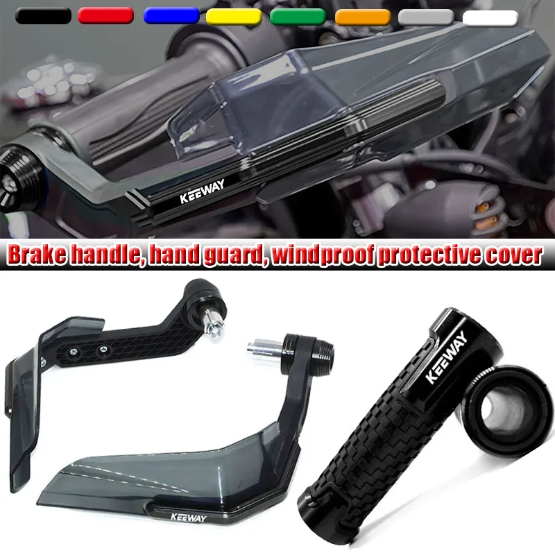Ajuste para Keeway SR125 TX 125 200 Vieste 300 RKR RKV RKF 125 RKS 150 empuñaduras de guardamanos de motocicleta protector de parabrisas