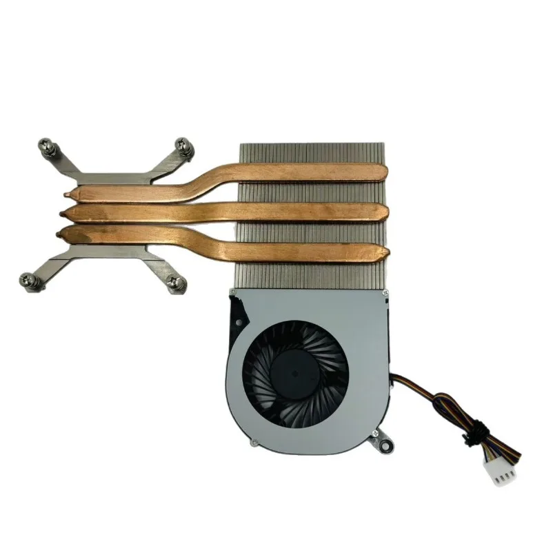 All‑in‑One PC CPU Heatsink 4‑Heat‑Pipe Cooler with Peltier Cooling Plate 8017 / 8018 Fan