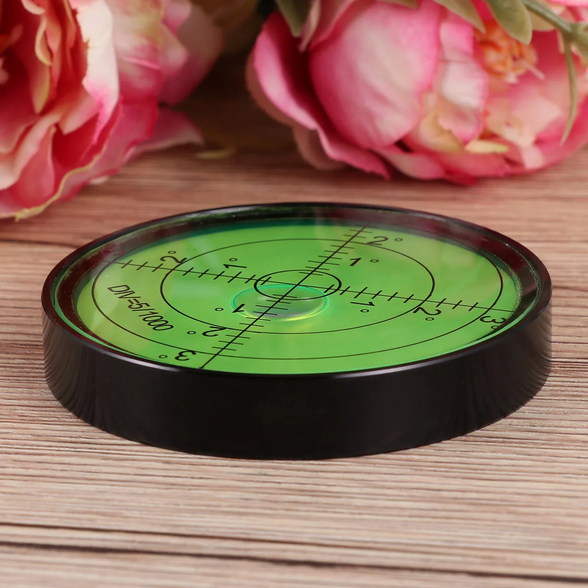 1 قطعة مستوى الفقاعات الدائرية الصغيرة مستوى الكحول أداة فقاعة أفقية للمسح الهندسي رسم الخرائط البلاستيك المتين #6