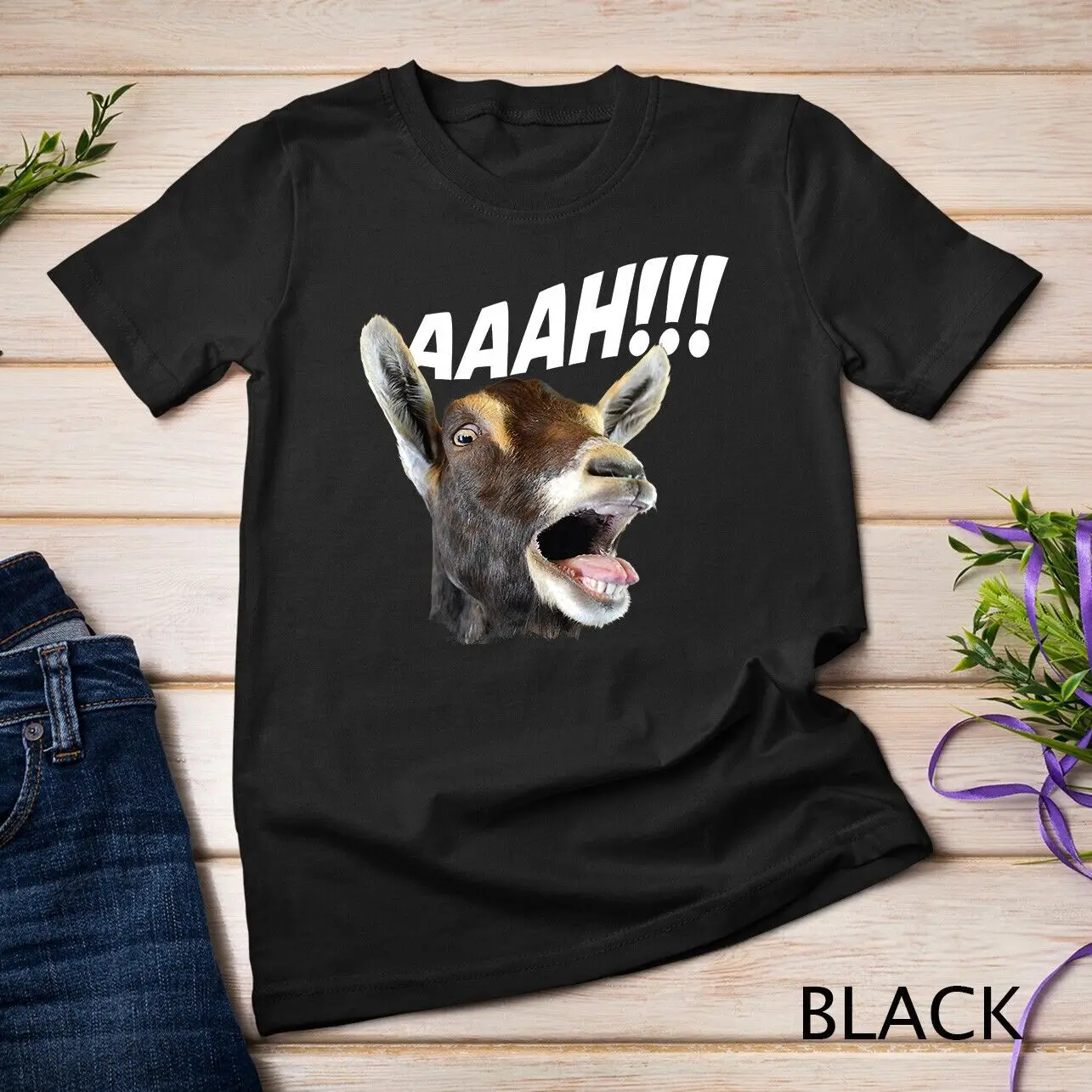 Aaah-t-shirt Unisex di Halloween per coltivatore di animali da fattoria