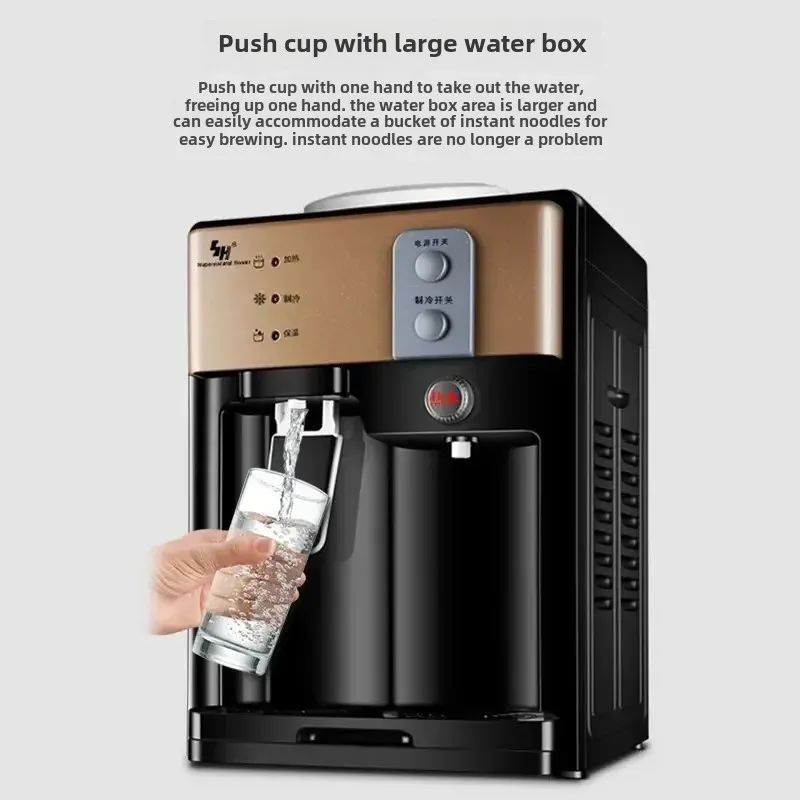 Meiling's same Milier desktop mini home new water dispenser small mini refrigeration heating and cooling ice,Water Dispensers