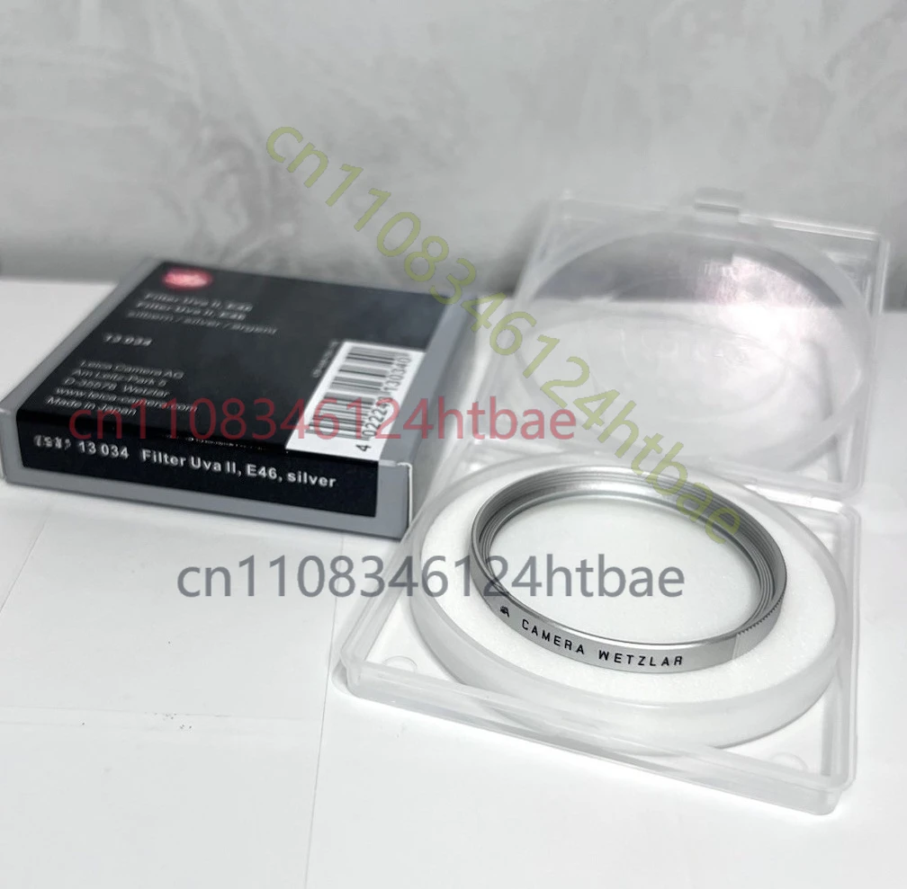 

Brand New FOR Leica UV Filter II E46 / 46mm - Silver UVa (13034)