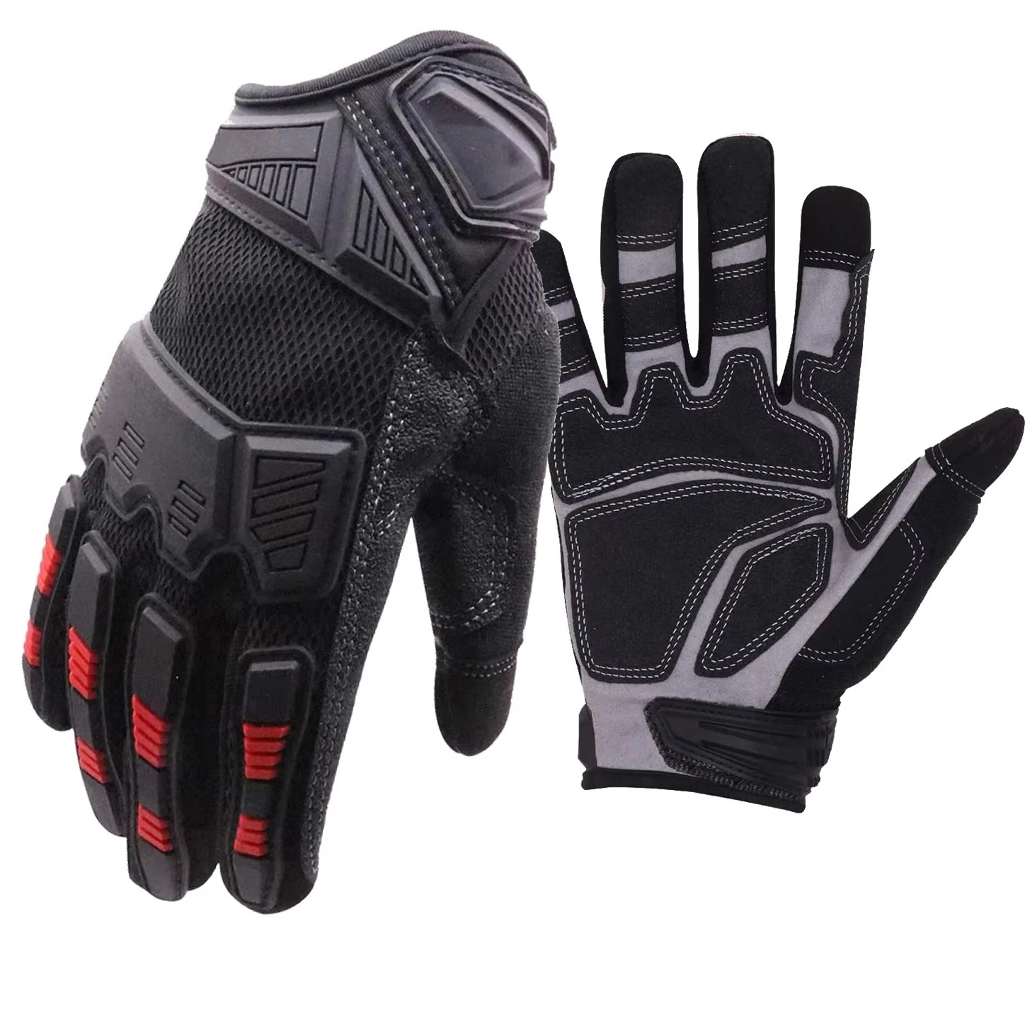 

PRI Ready in Stock Anti Impact Hand Gloves for Construction Screen Touch Outdoor Gloves Work Gloves