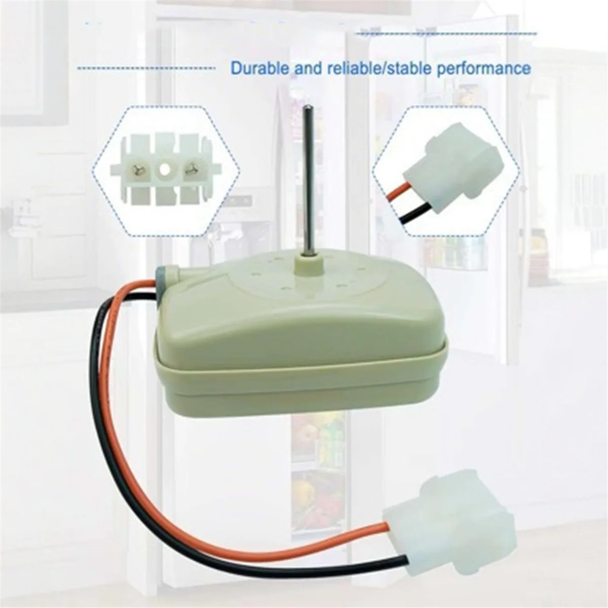 A86I-двигатель вентилятора конденсатора холодильника для GE, замена WR60X10348 WR60X10048 WR60X10071 WR60X10140 WR60X142, запасная часть для холодильника