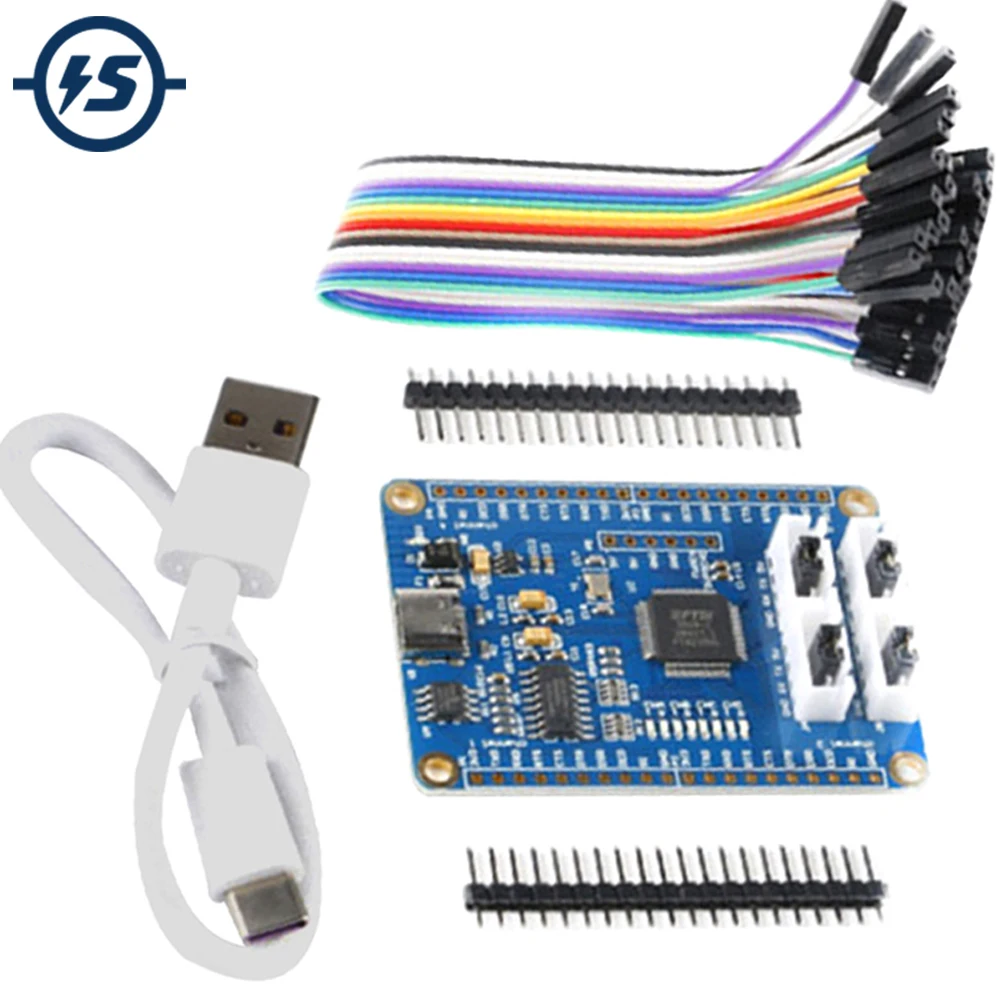 

4Bit 5V USB в UART Модуль преобразователя FT232HL USB Type-C HUB TTL Сигнальный коммуникатор, совместимый с уровнем 5 В