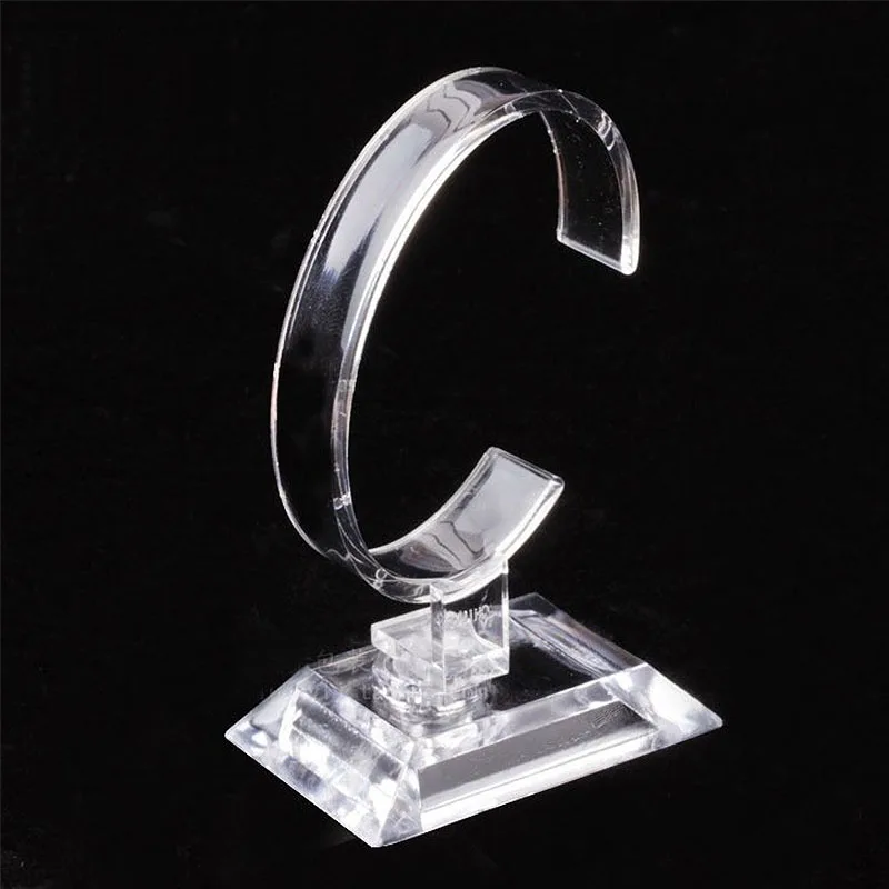 

New 5/10PCS Transparent Watch Display Watch Stand Storage Box Watch Bracelet Display Props SSH11