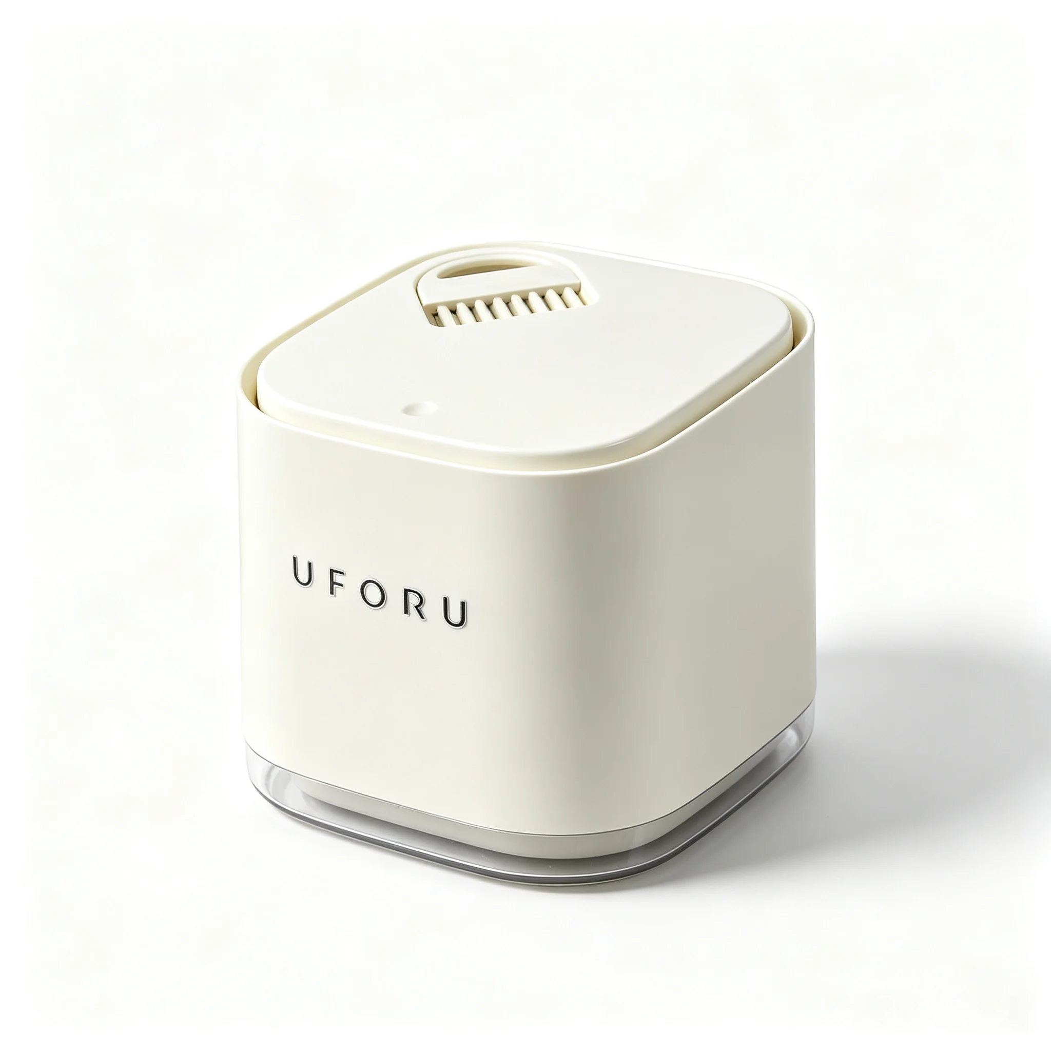 Minimalist Minimalist Cream‑White Desktop Trash Can With Press‑Lid & Built‑in Cleaning Brush, Modern Small Square Plastic Tabletop Garbage Bin, Decorative Countertop Waste Basket for Bedroom, Office, Vanity - Aliexpress Deal