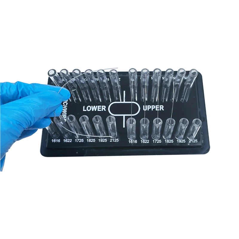 Стоматологическая ортодонтическая круглая коробка для арочных проводов, акриловый диспенсер для хранения арочных проводов, держатель для размещения инструмента, стоматологический инструмент