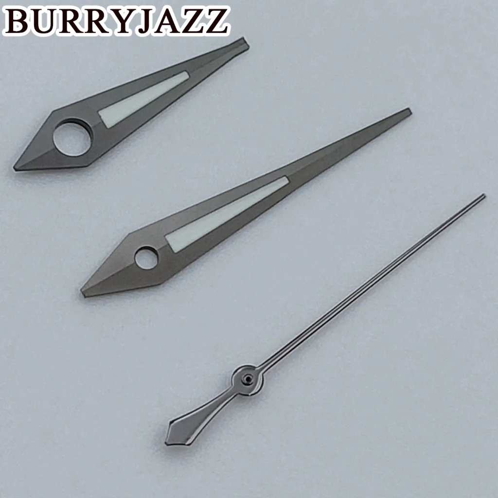 BURRYJAZZ jam tangan NH35 NH36 NH38 7S26 7S36 4R35 4R36 tangan perak emas mawar pistol hijau bercahaya