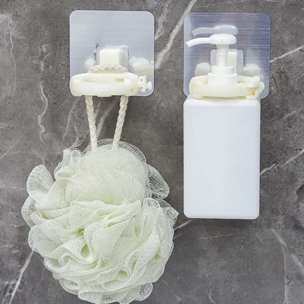 

6pcs ShowerGelBottleRack NonPunching StrongSealing Shower Gel Shower Gel Bottle Bracket Bottle Rack StorageOrganizer