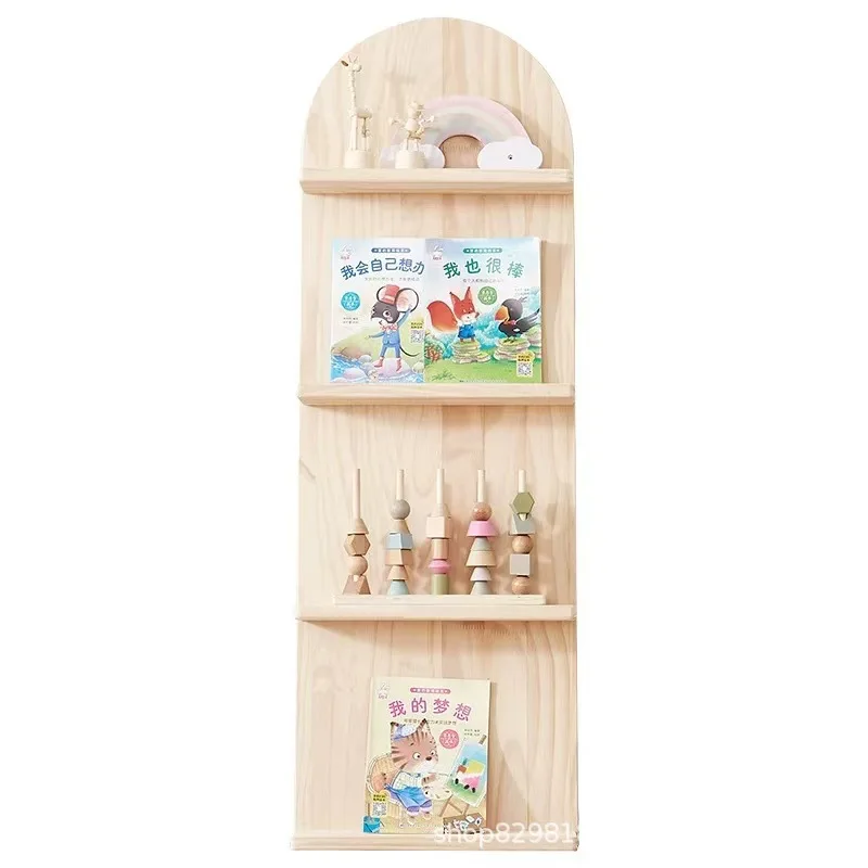 Nordic Shelf Magazine Racks Corner Shelf Ladder Living Room Magazine Racks Organizer Wood Furniture Rek Voor Tijdschriften MHSNJ