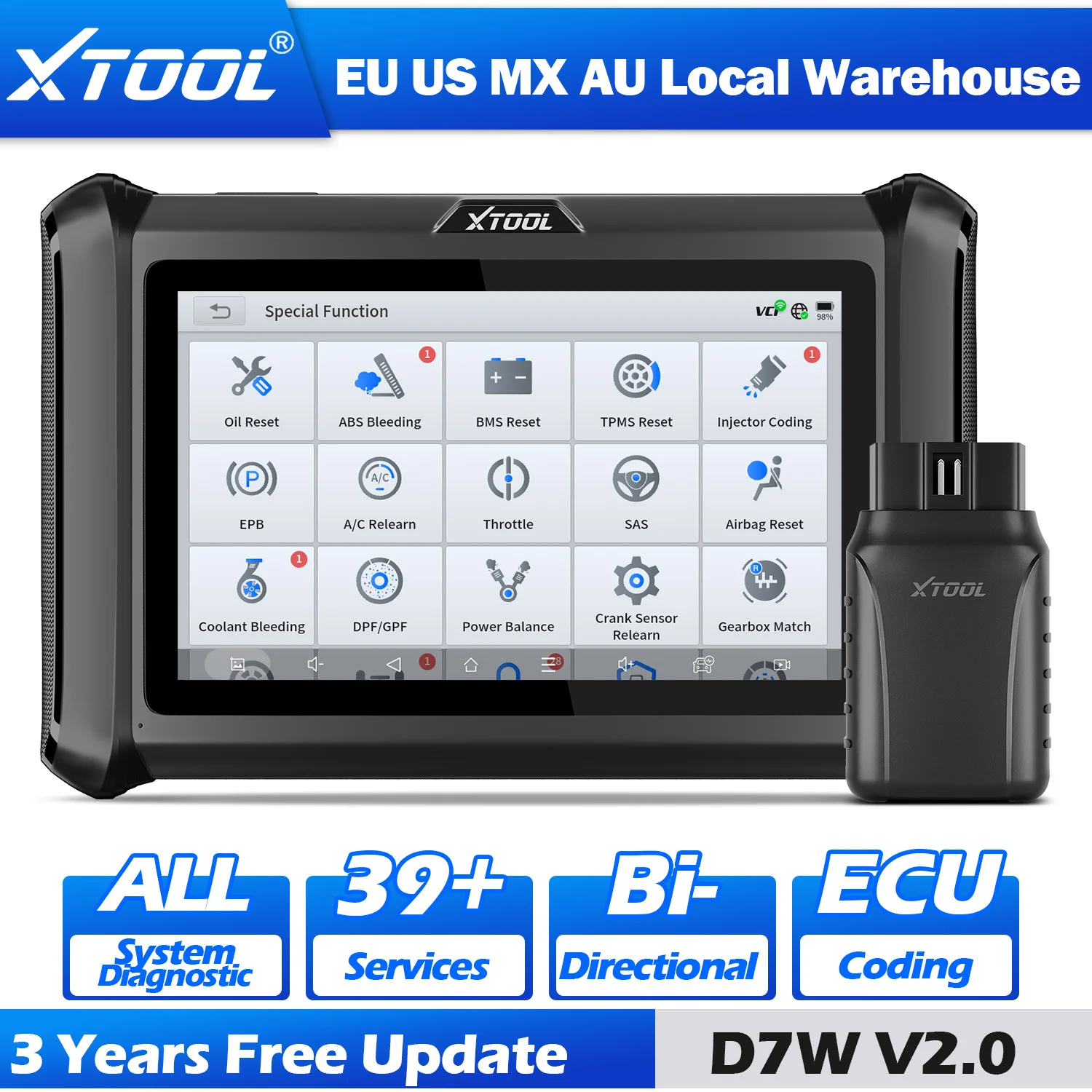 2025 Xtool D7W OBD2… - image