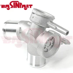 21501-9HA0A 214308991C Aluminium Upper Radiator Coolant Filler Neck Outlet Flange Waterpipe For Nissan Teana j32 Altima Maxima