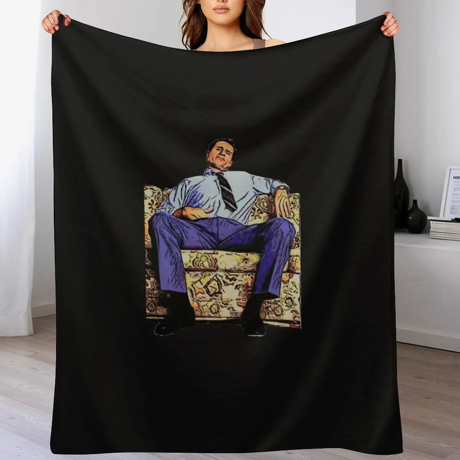 Al Bundy Classic T-Shirt Throw Blanket valentine gift ideas christmas gifts Giant Sofa Blankets