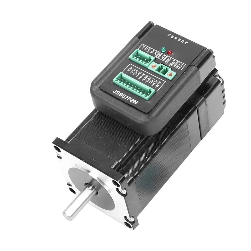 

DC24V-48V JSS57P2N 2.2N.M Integrated Digital Hybrid Servo Shaft, 200KHZ Closed-Loop Stepper Motor, Motor Drive Integrated Hybrid