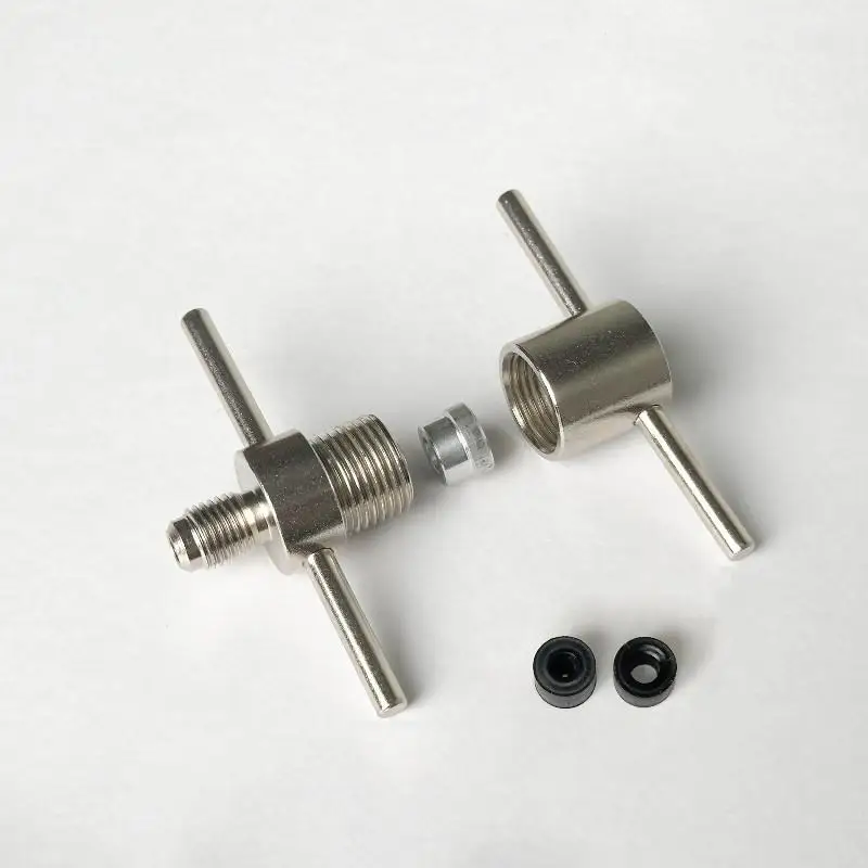 1Set 6mm Refrigeration Flushing Nozzle, 1/4