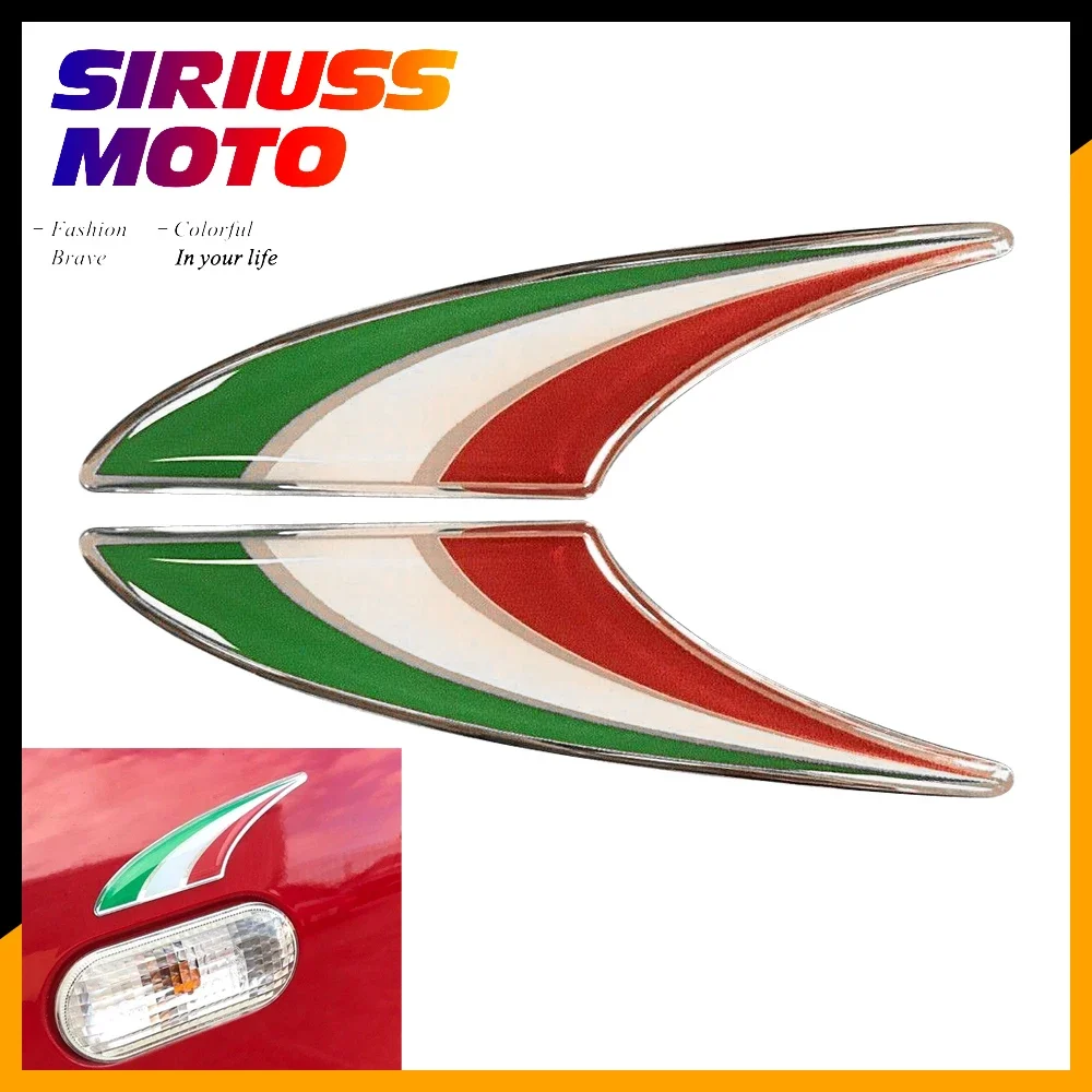 

3D Italy Sticker Motorcycle Tank Decal Italia Stickers Case for Vespa GTS GTV 300 250 Ducati Monster Aprilia Decals