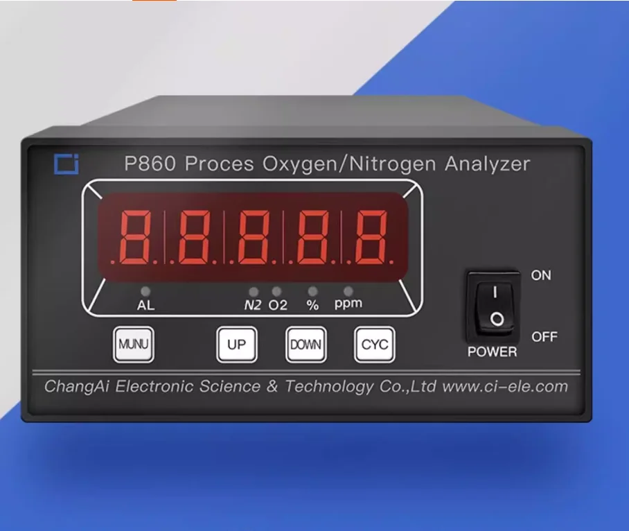 

P860 Process online mon itor Oxy gen purity measuring Tool concentration ana lyzer tester meter for air separation