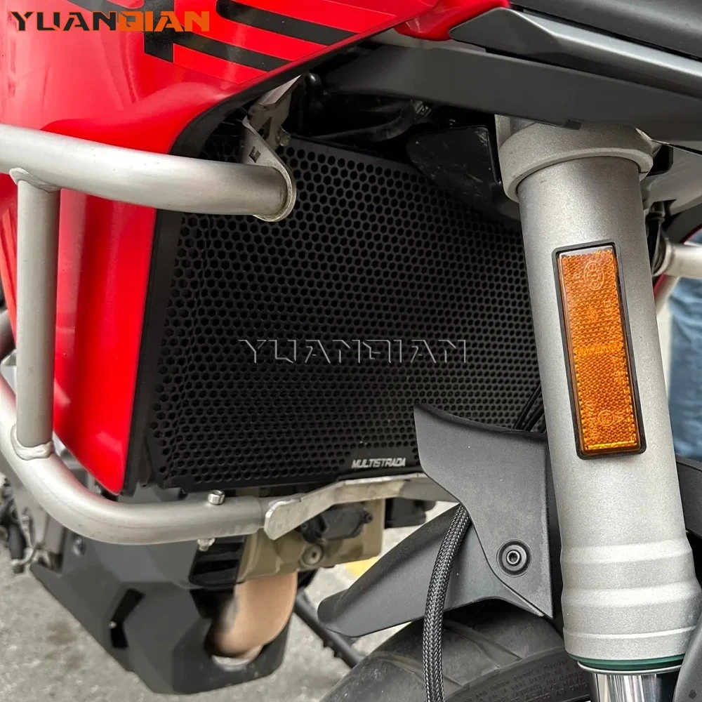 

For Ducati Multistrada 1200 ABS S GT S Touring S Sport S Pikes Peak 2010-2014 Motorcycle Accessories Radiator Grille Guard Cover