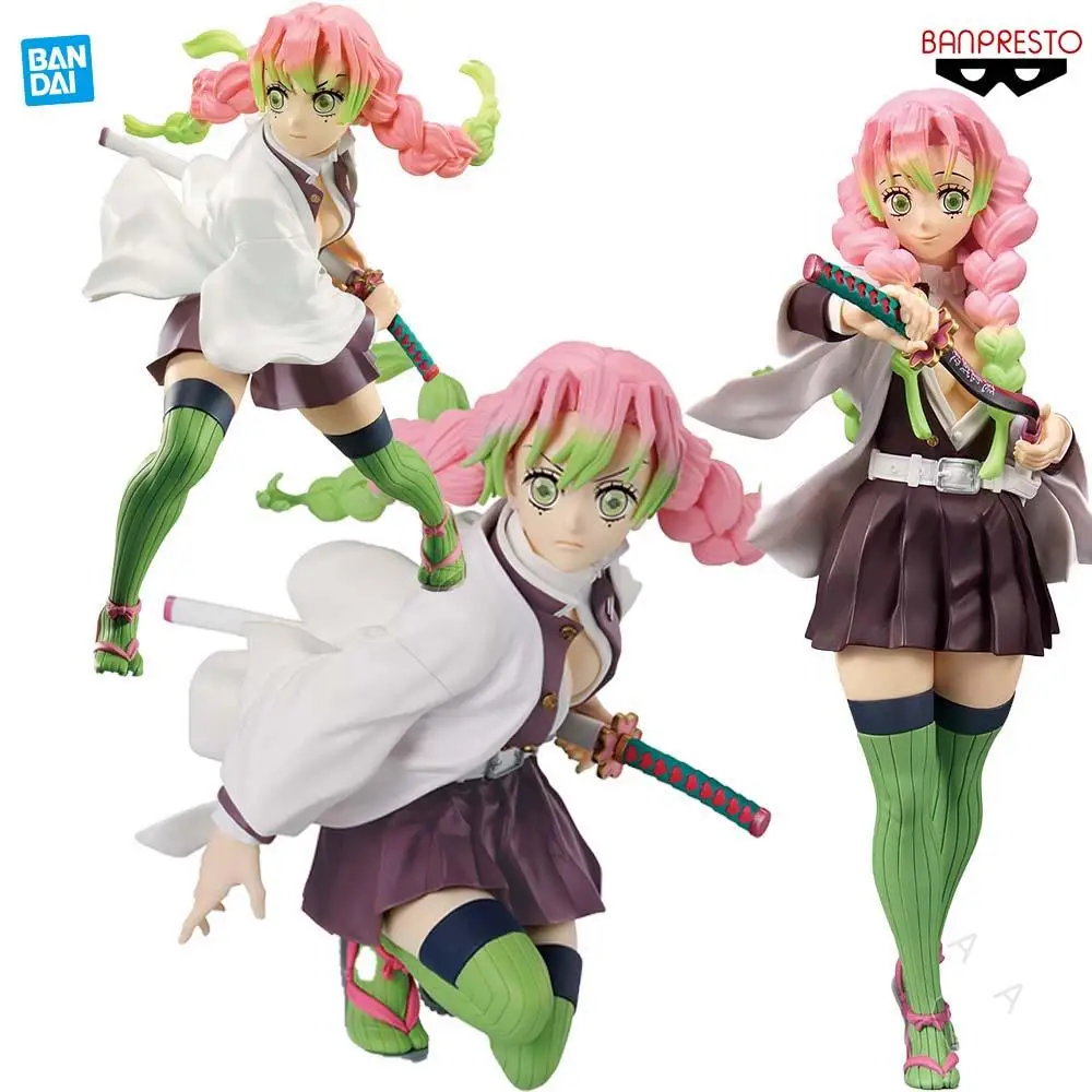 

3 types Demon Slayer Love pillar Kanroji Mitsuri Brand new spot goods Figure Model Anime Genuine Boxed Toy