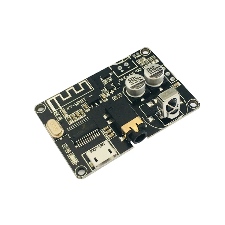 Bluetooth 5.0 Decoder Board Stereo Bluetooth Audio Module Wide Voltage Volume Adjustable Slightly Amplifier XY-WRBT