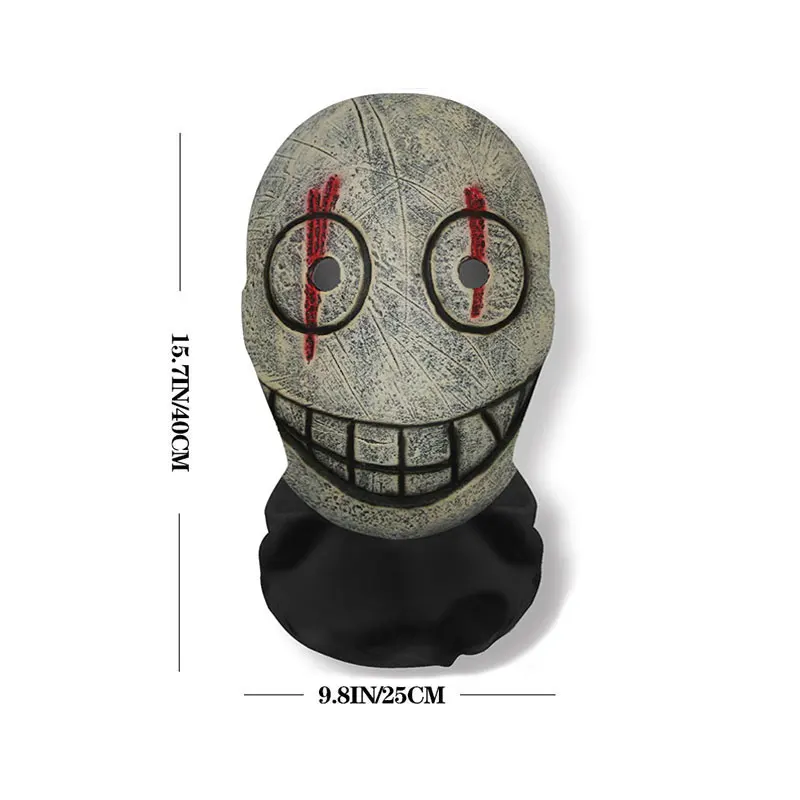 3D-geprinte schedelpatroonmasker Halloweenfeest Grappige cosplay rekwisieten Volledig gezicht Elastisch gaas Ademende maskers Bivakmuts Hoofddeksels